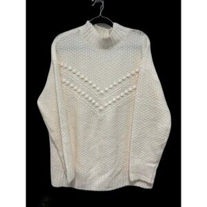 Talbots NWT cream sweater size XL
